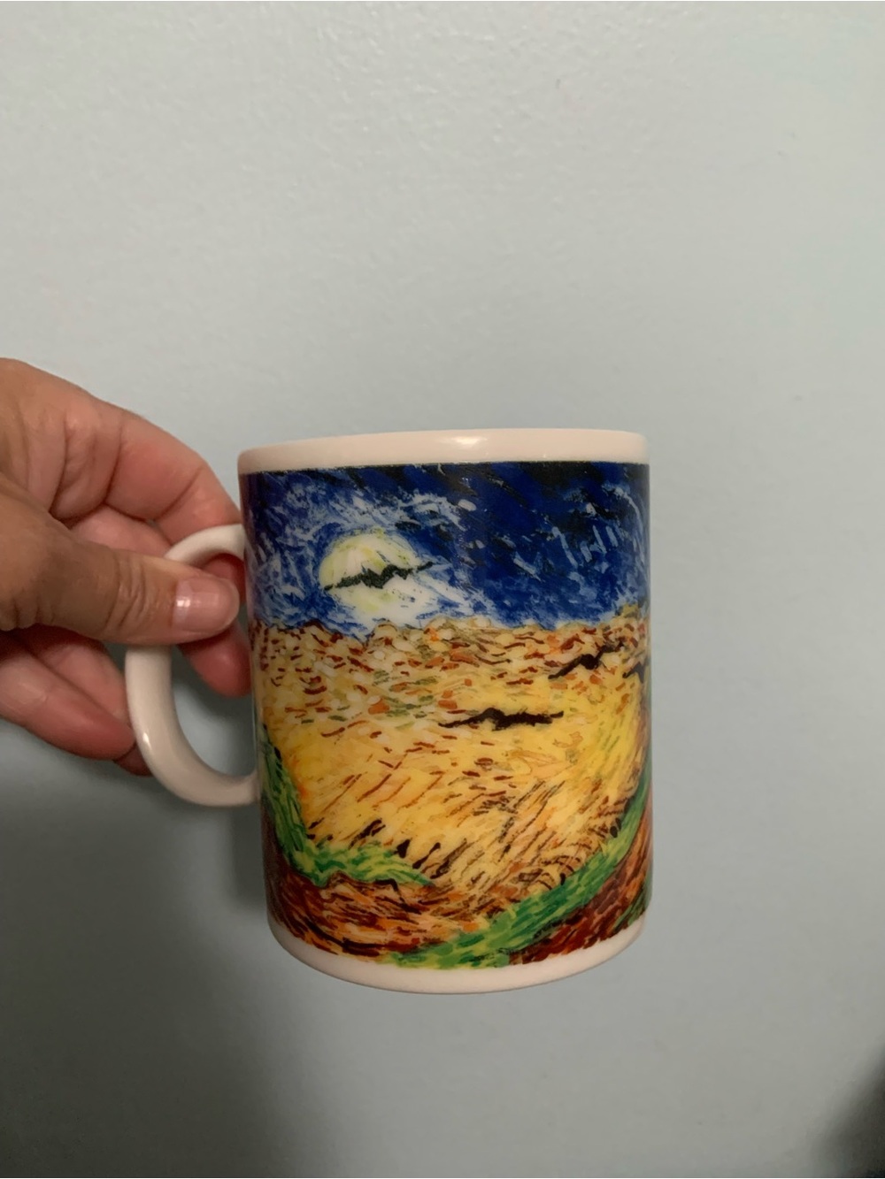 Starbucks Vincent Design Mug by D. Burrows/Chaleur